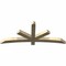 Ekena Millwork Alberta Rough Sawn Timber Gable Bracket, Douglas Fir, 72"W x 30"H x 4"D x 4"F, 10/12 Pitch GBW072X30X0404ALB00RDF - alternate 3